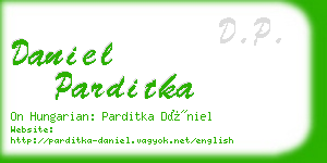daniel parditka business card